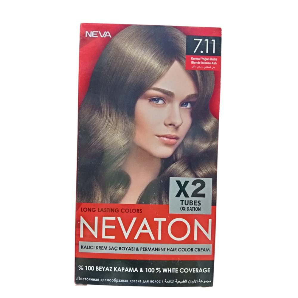 NEVATON SAÇ BOYASI SET 7.11 KUMRAL YOĞUN KÜLLÜ