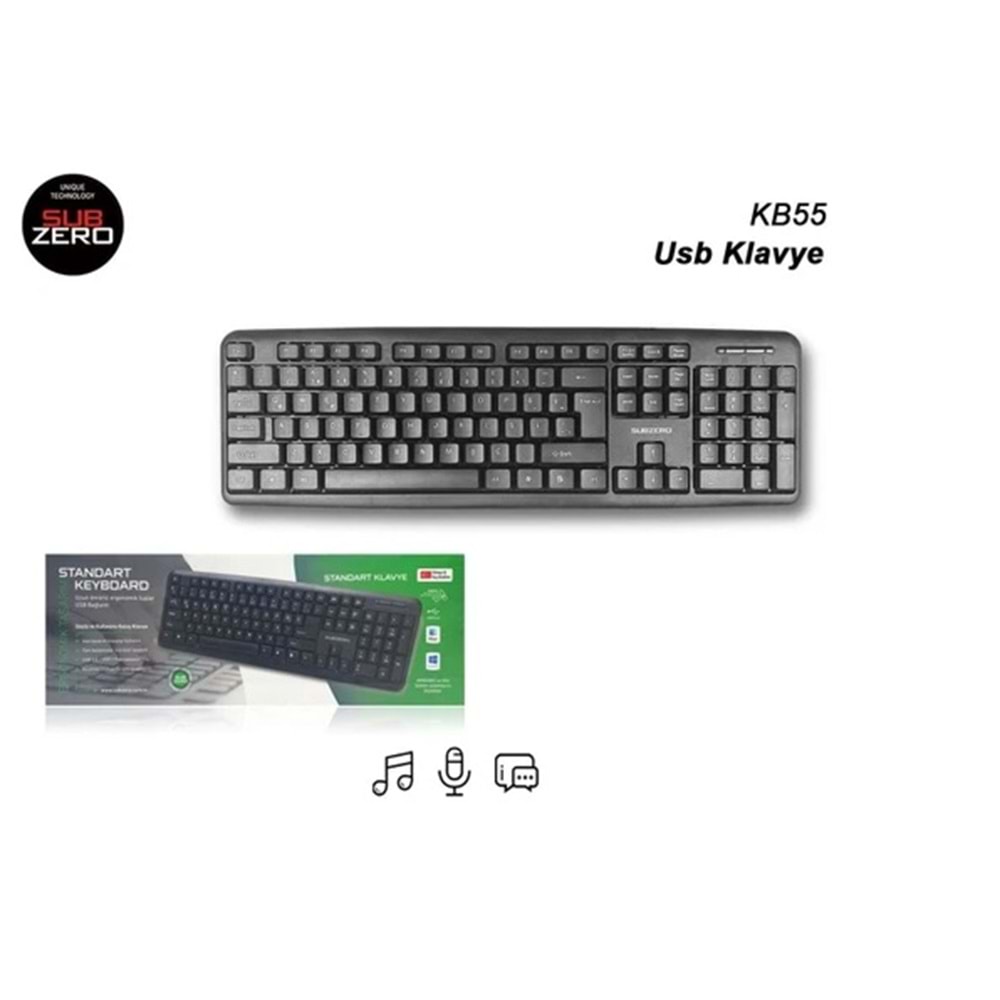 SBZ-KB55 SUBZERO STANDART Q KLAVYE