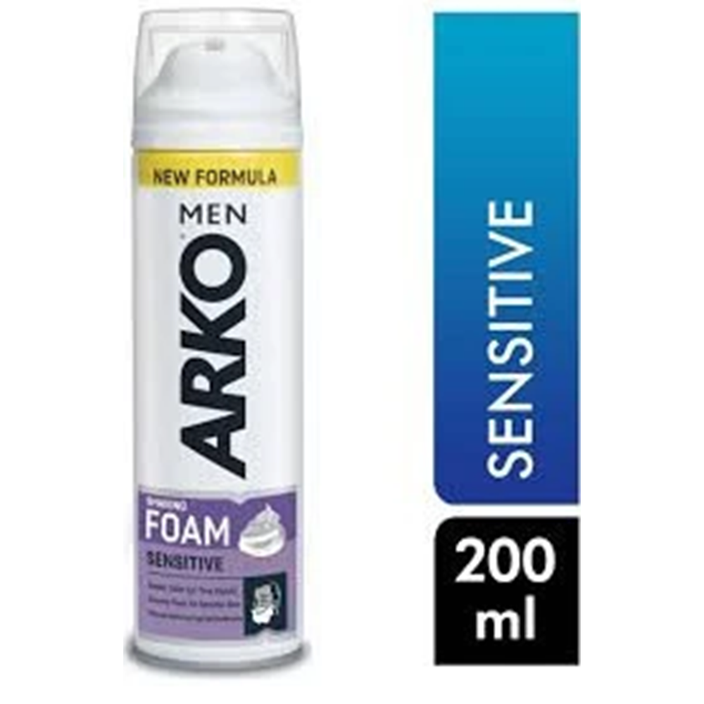 ARKO TRAŞ KÖPÜK 200 ML SENSİTİVE *6*24