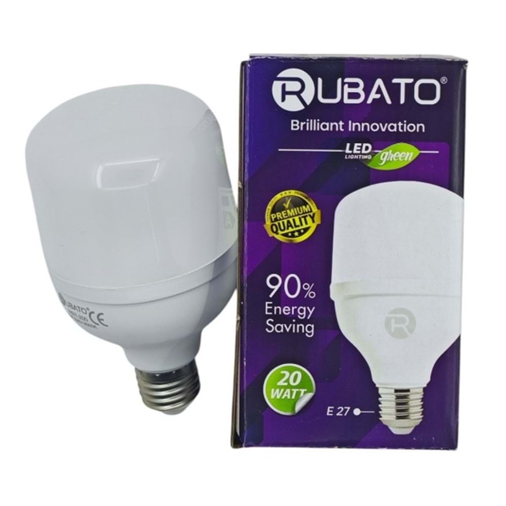 RUBATO RBT020 LED AMPUL ŞARJLI 20 W*100