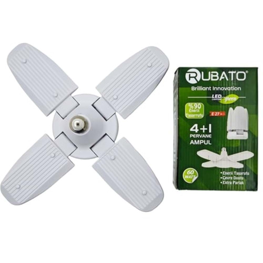 RUBATO RBT4141 LED 4+1 PERVANE AMPUL 60 W