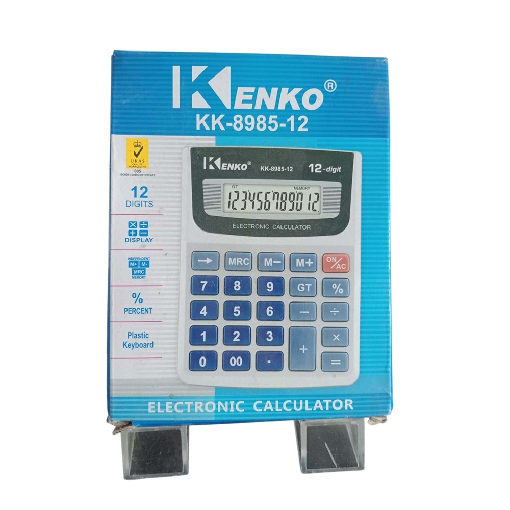 KENKO KK8985-12 HESAP MAKİNASI