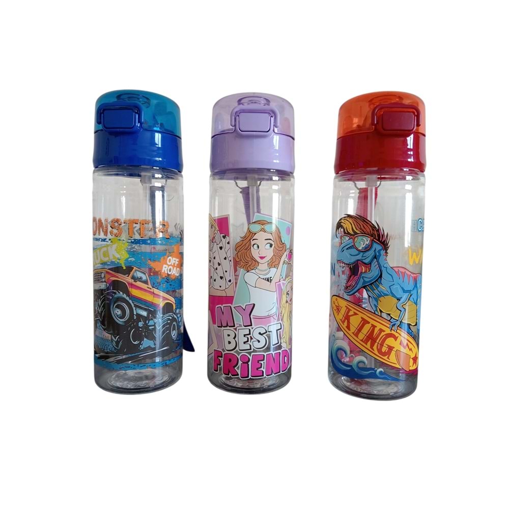 FİXPOİNT P7086 FOX PİPET DESENLİ MATARA 500ML*12