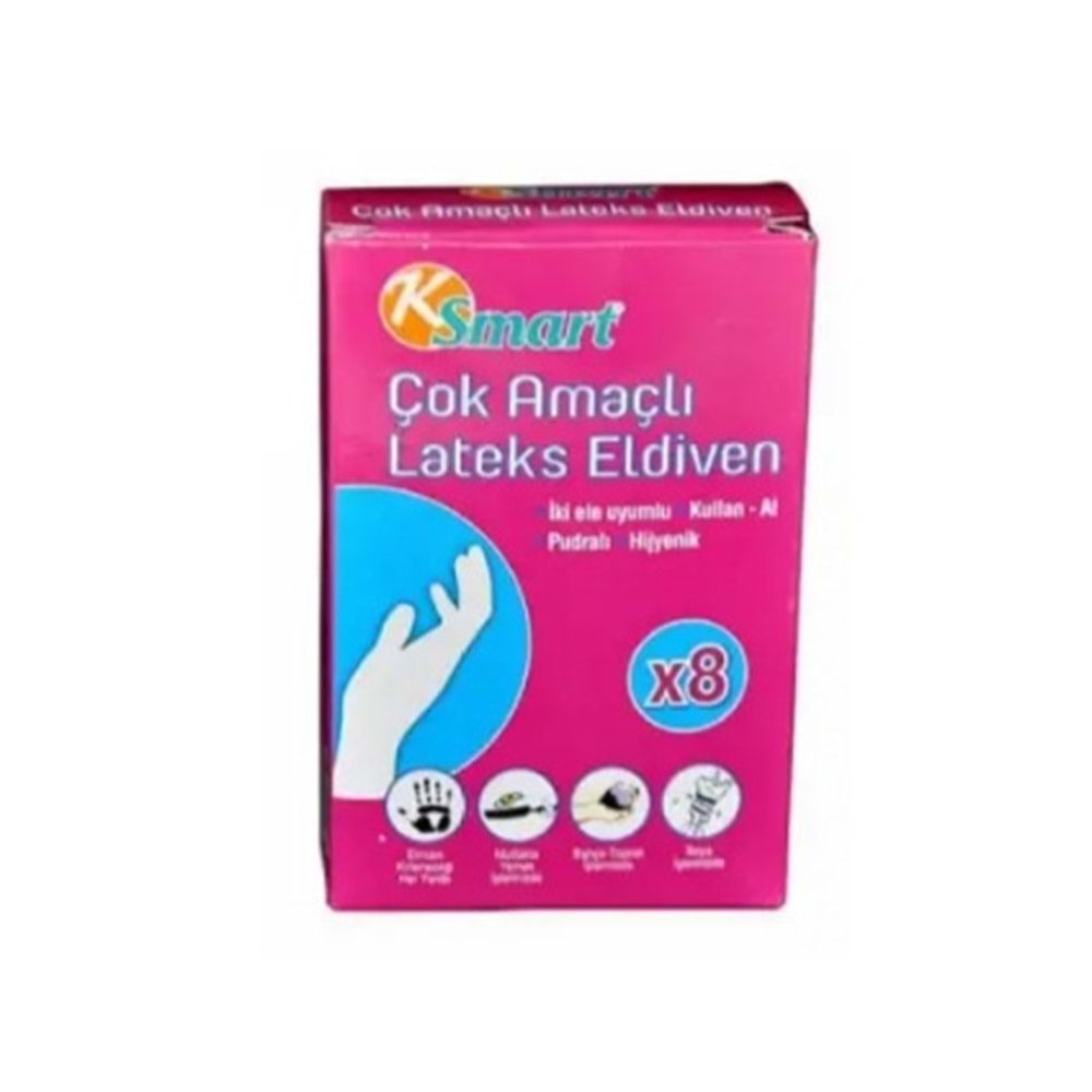 KSMART K7331 ÇOK AMAÇLI LATEKS ELDİVEN 6 LI *25