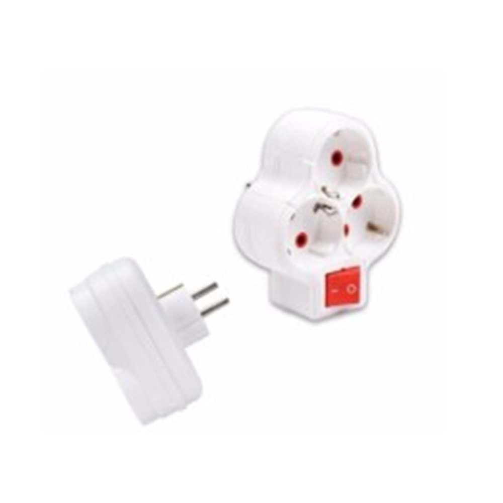 ASEL YONCA GOLYAT 3LÜ ANAHTARLI AKIM KORUMALI BLİSTER*70