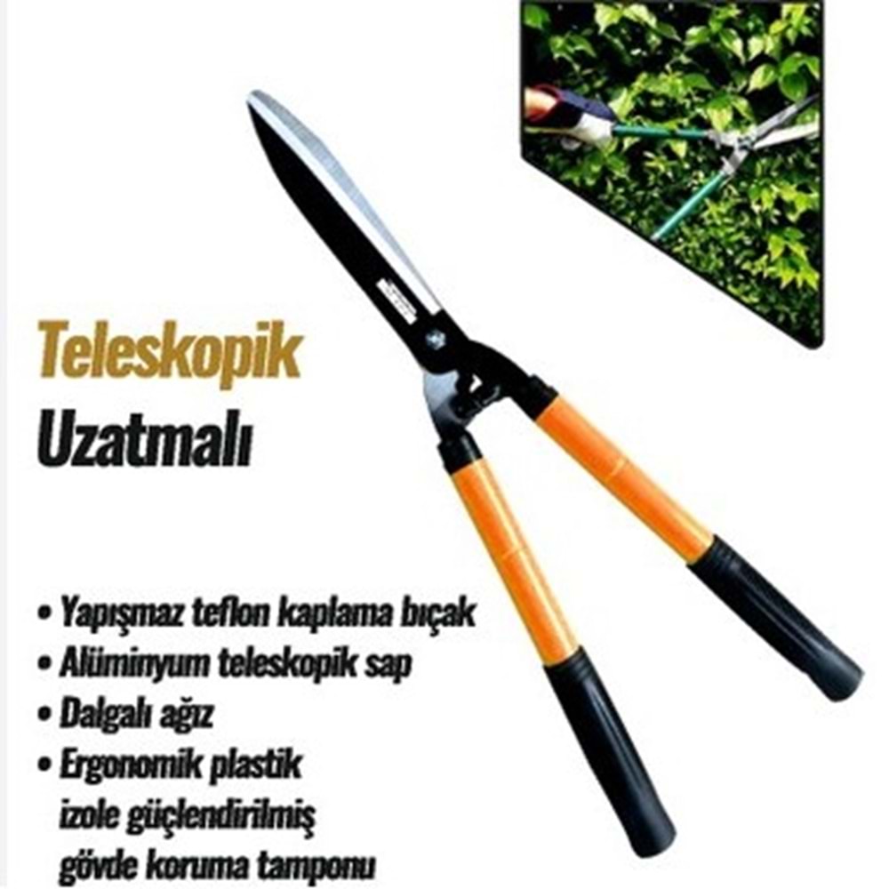 DMX4227 ÇİM BİÇME MAKASI TELESKOPİK*24