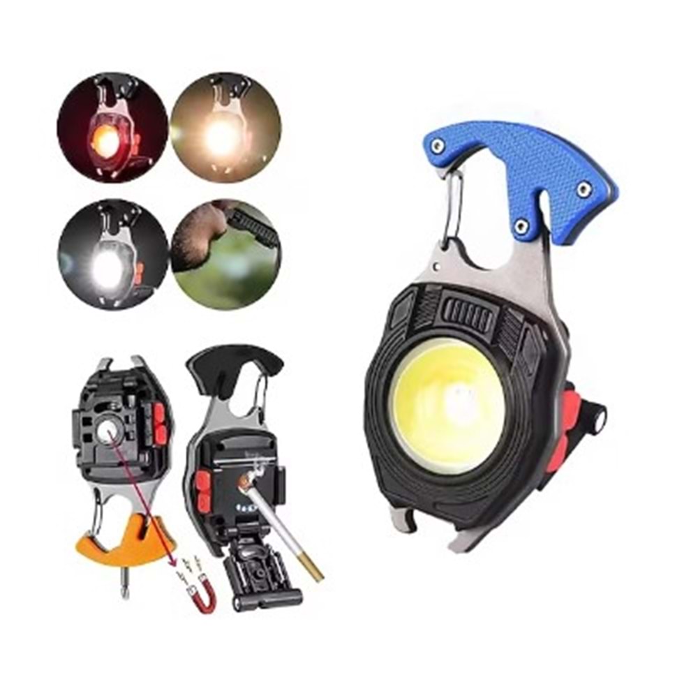 W5147 GOLD ORİON PROFESYONEL FONKSİYONLU KAMP FENERİ