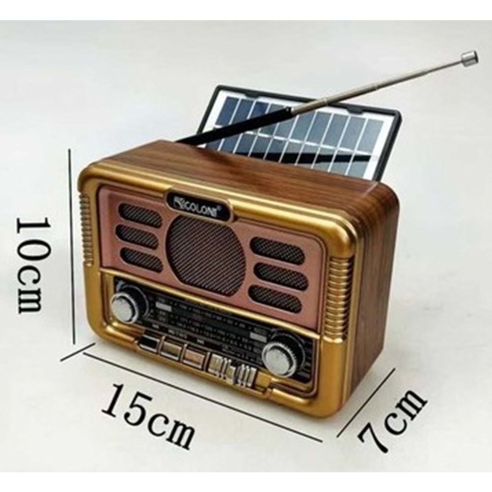 EVERTON RT671 BLUETOOTH RADYO ŞARJLI NOSTALJİK MİNİ