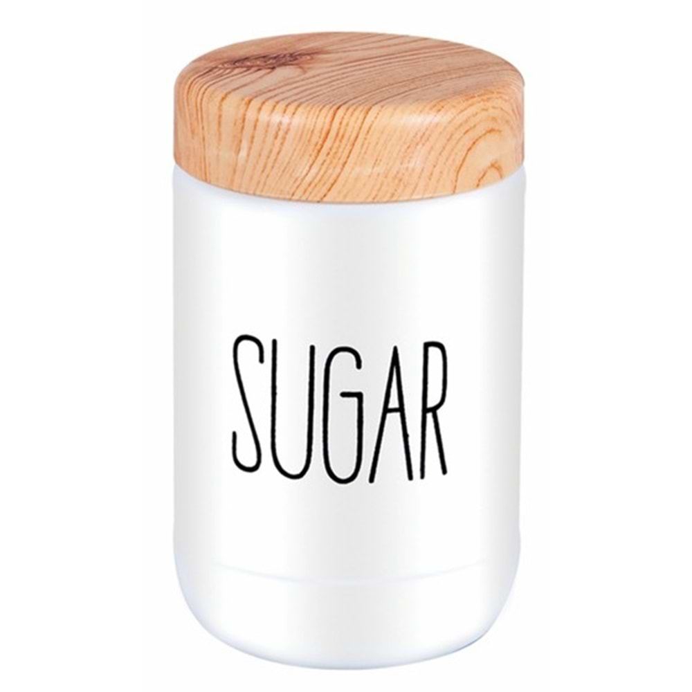 S986 SARİNA AHŞAP KAPAKLI KAVANOZ 660ML*12