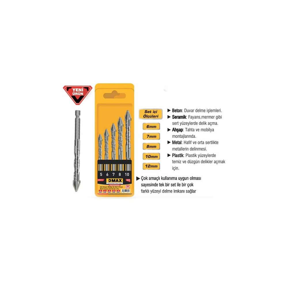 DMX4721 MATKAP UÇ 5Lİ *10