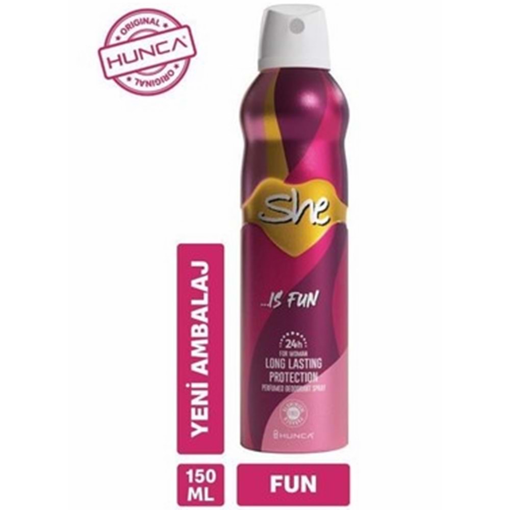 SHE DEO KADIN FUN 150 ML