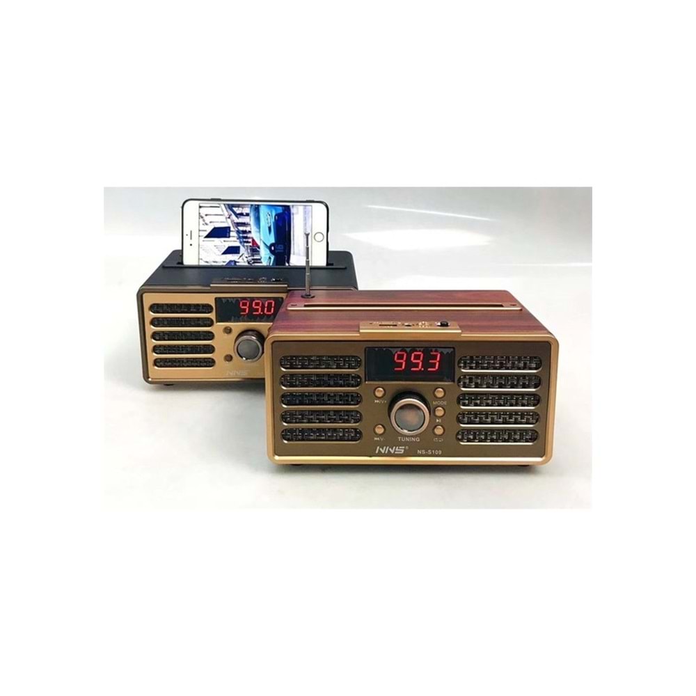 EVERTON RT701 BLUETOOTH RADYO ŞARJLI IŞIKLI HAPORLÖR NOSTALJİ