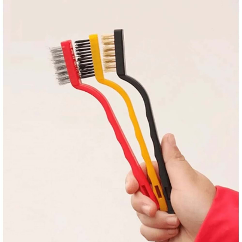 BLİSTERLİ M101 3 LÜ TEMİZLİK FIRÇASI *360