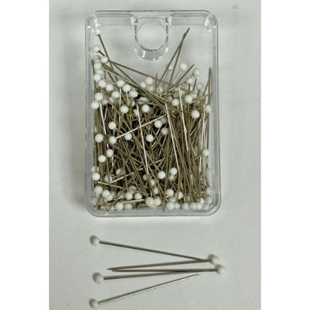 M566B CAM BAŞLI BEYAZ RENK EŞARP İĞNESİ *1000*20