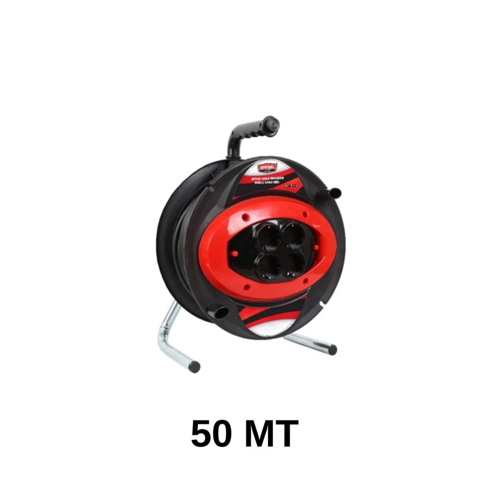 AMİRAL M32550 SEYYAR KABLOLU MAKARA 3X2.5 50MT