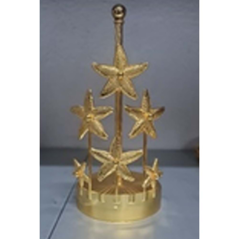 MANOR HOME MNR-HL9145 YILDIZ METAL HAVLULUK GOLD