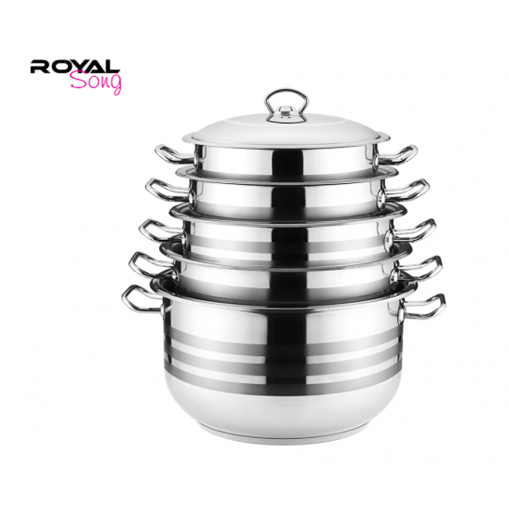 ROYAL R208 GALAKSİ DERİN TENCERE SETİ 24/26/28/30/32CM