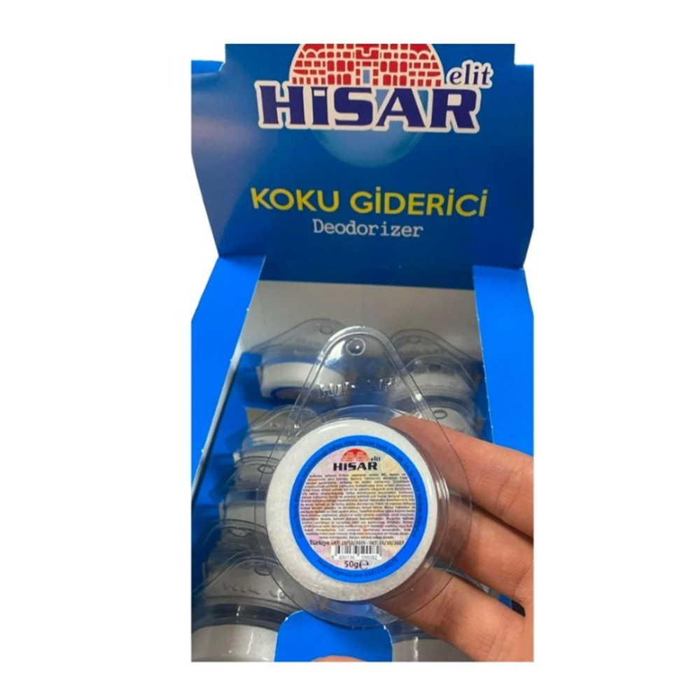HİSAR ASKILI KOKU GİDERİCİ BANYO MUTFAK LAVABO *12