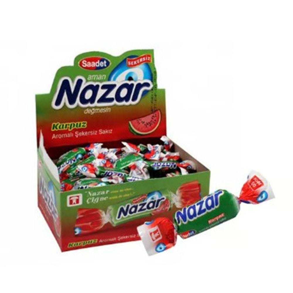 021 NAZAR SAKIZ TEKLİ KARPUZ*20