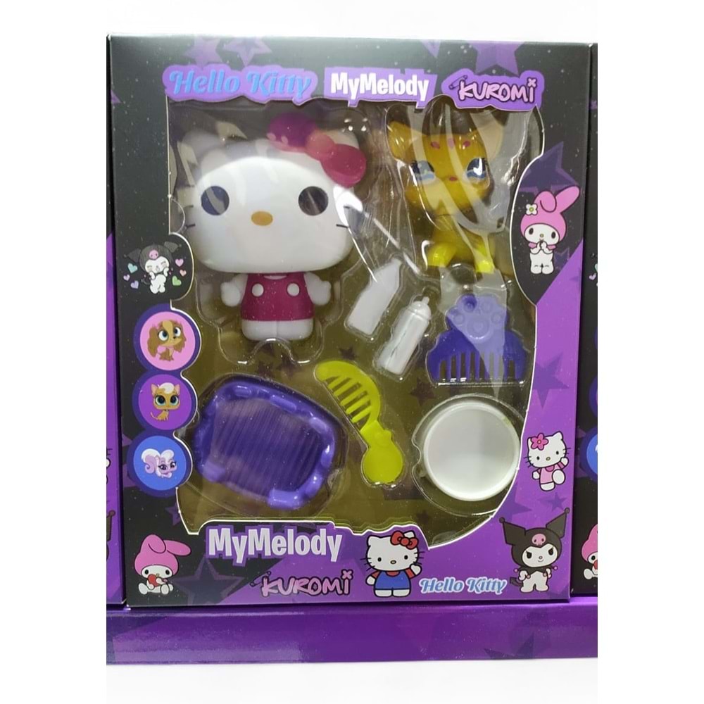 6020 KUROMİ HELLO KİTTY MELODİ SETİ STANDLI*12