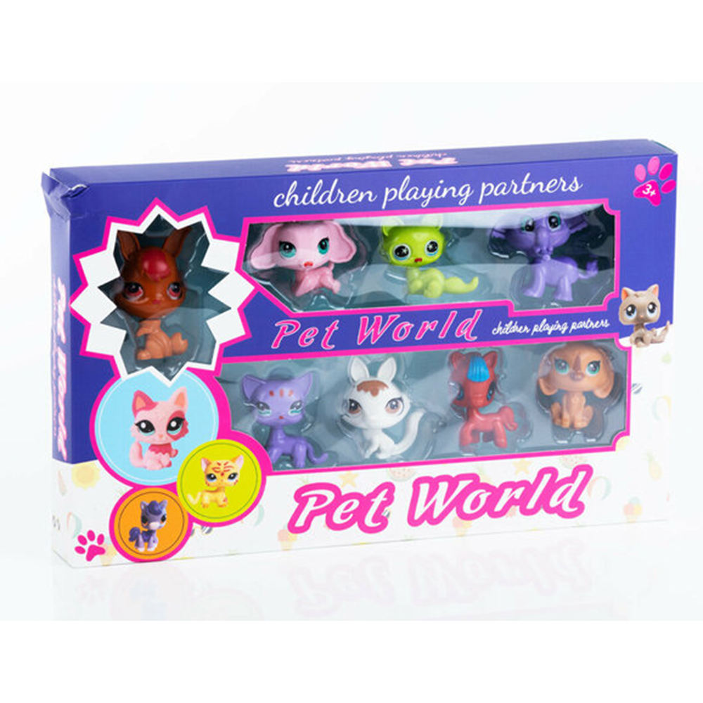 2055 PET WORLD 8Lİ HAYVAN SETİ*68
