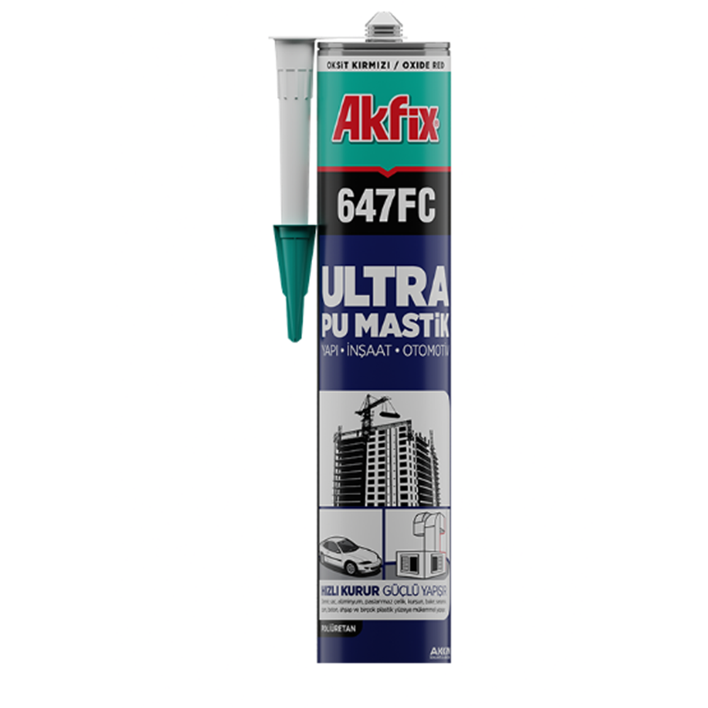 ALM46 AKFİX 647FC PU MASTİK 280ML GRİ*24