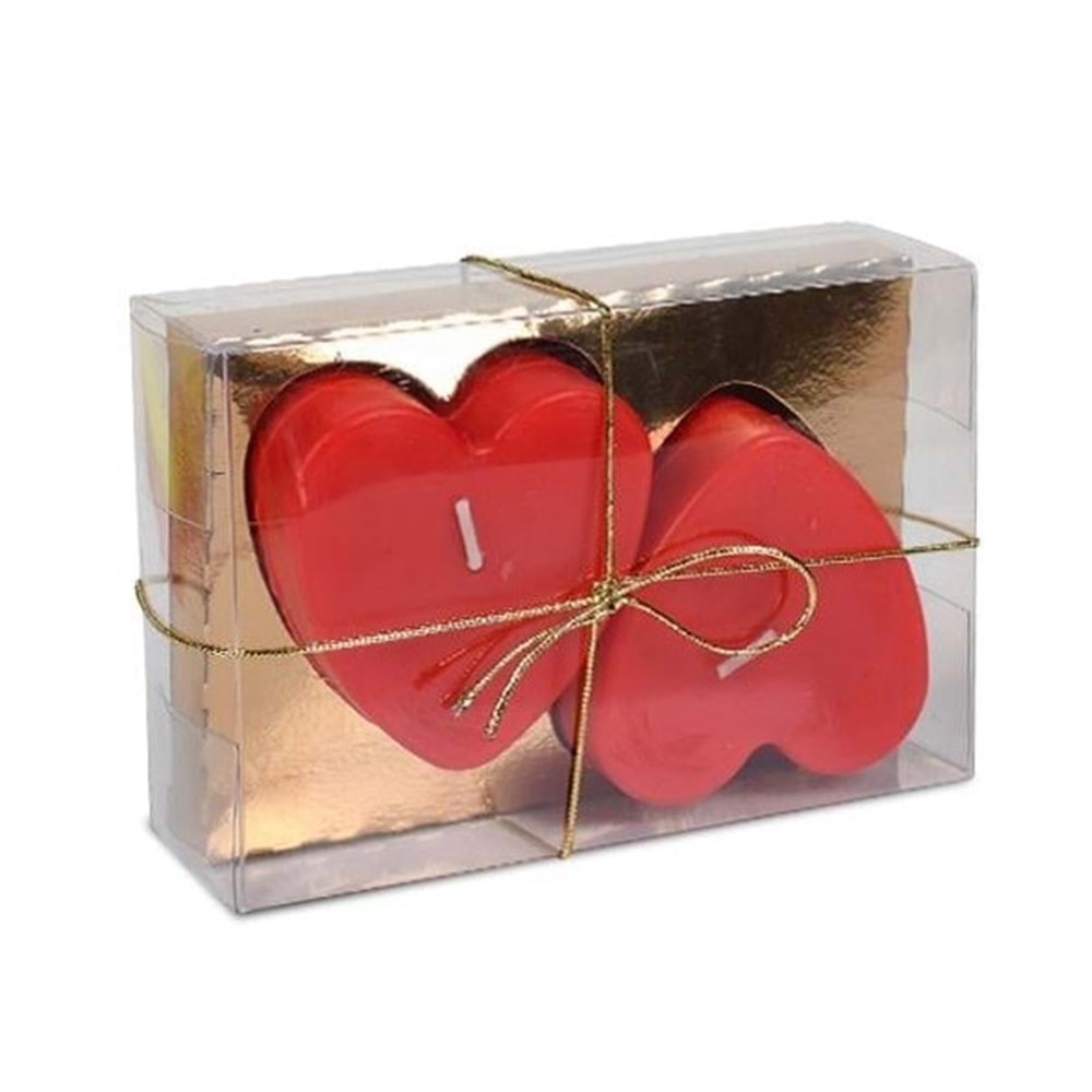 X651 NUR MUM KALPLİ MUM 2Lİ SET*60