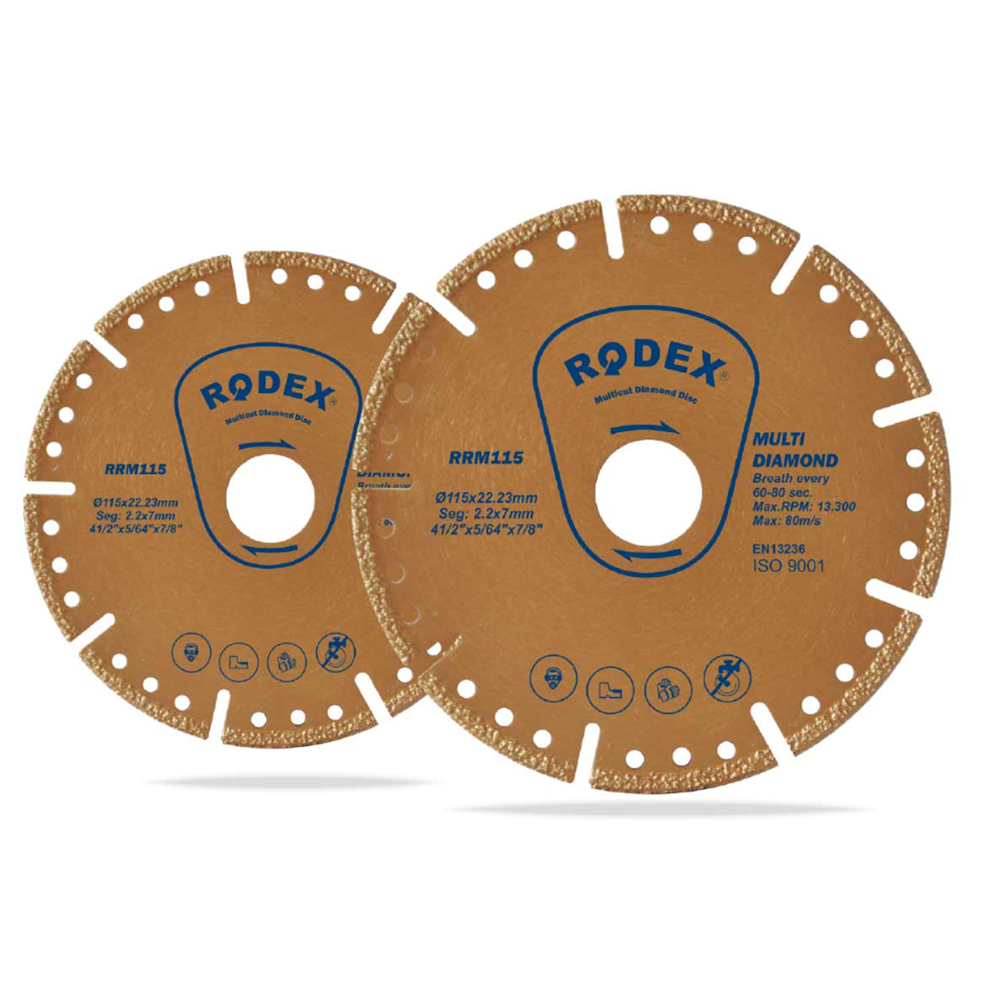 RRM115 RODEX MULTİ ELMAS KESME DİSKİ 115MM