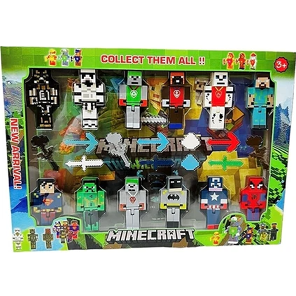 1990 MINECRAFT 12Lİ KUTULU*48