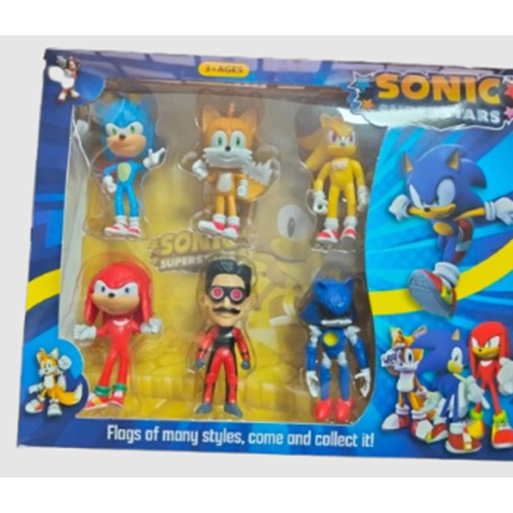 8005 SONIC 6 FİGÜRLÜ*60
