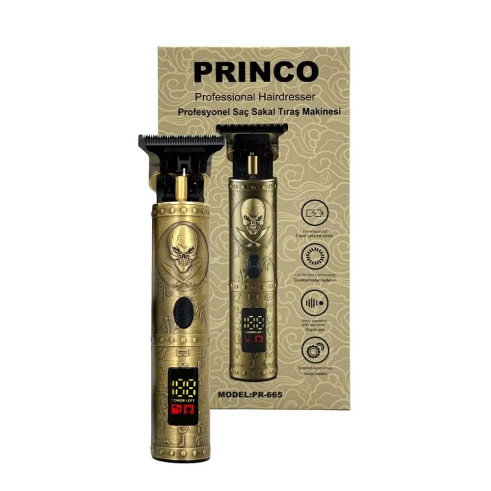PRINCO PR665 SAÇ SAKAL TRAŞ MAKİNASI*30