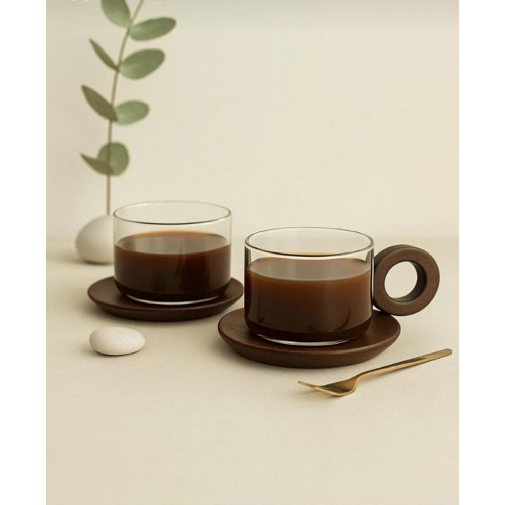 MT86 MİTER AKASYA KAHVE TAKIMI 12 PRÇ*12