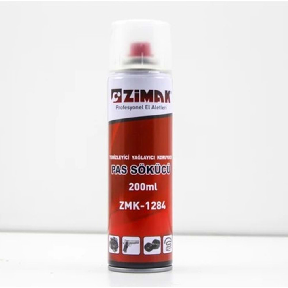ZİMAK ZMK1284 ZİMAK PAS SÖKÜCÜ SPREY 200 ML*48