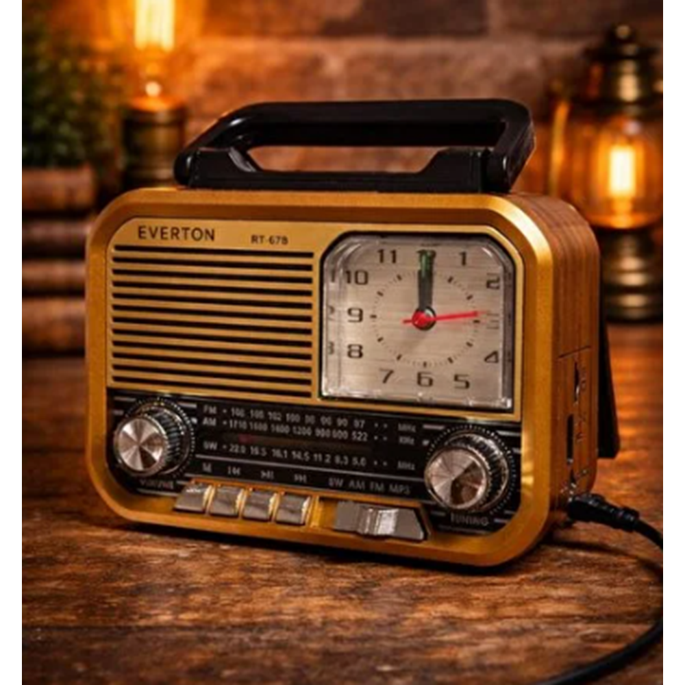 EVERTON RT678 BLUETOOTH RADYO ŞARJLI NOSTALJİK