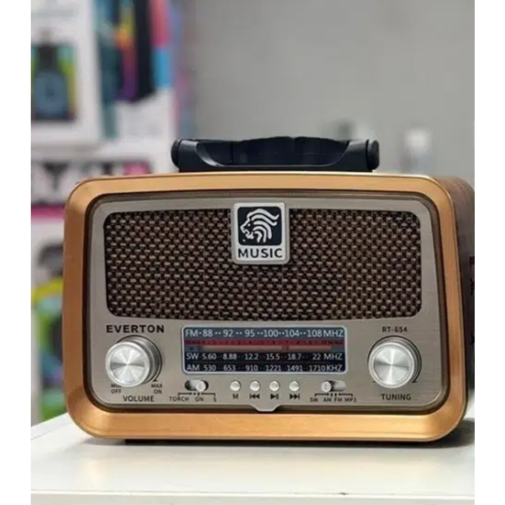 EVERTON RT654 BLUETOOTH RADYO ŞARJLI NOSTALJİK