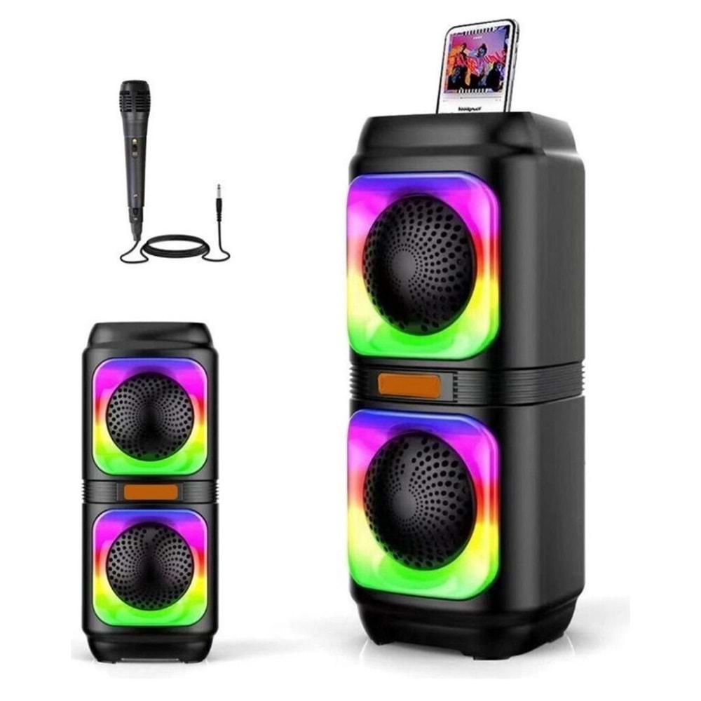 BLS48 BLİC 10W HOPARLÖR MİKROFONLU KARAOKE*12
