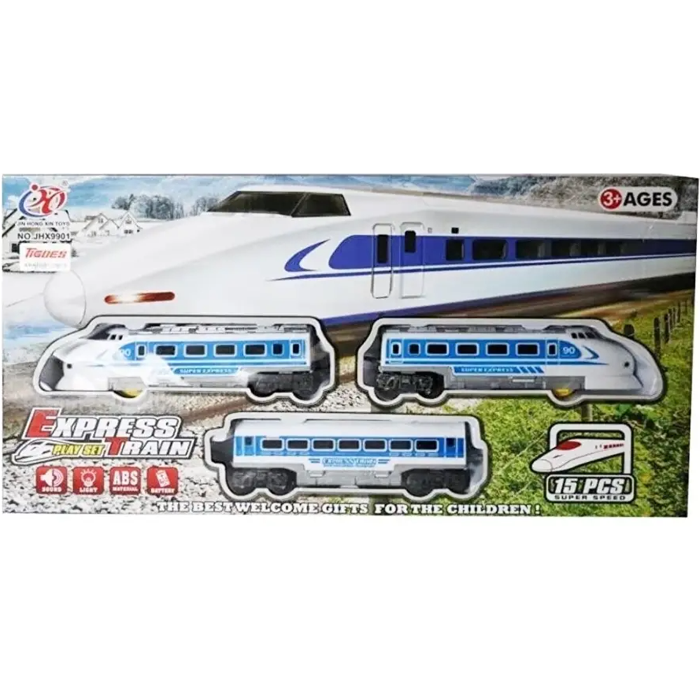 DENİZATI JHX9901 15 PARÇA PİLLİ HIZLI TREN*12