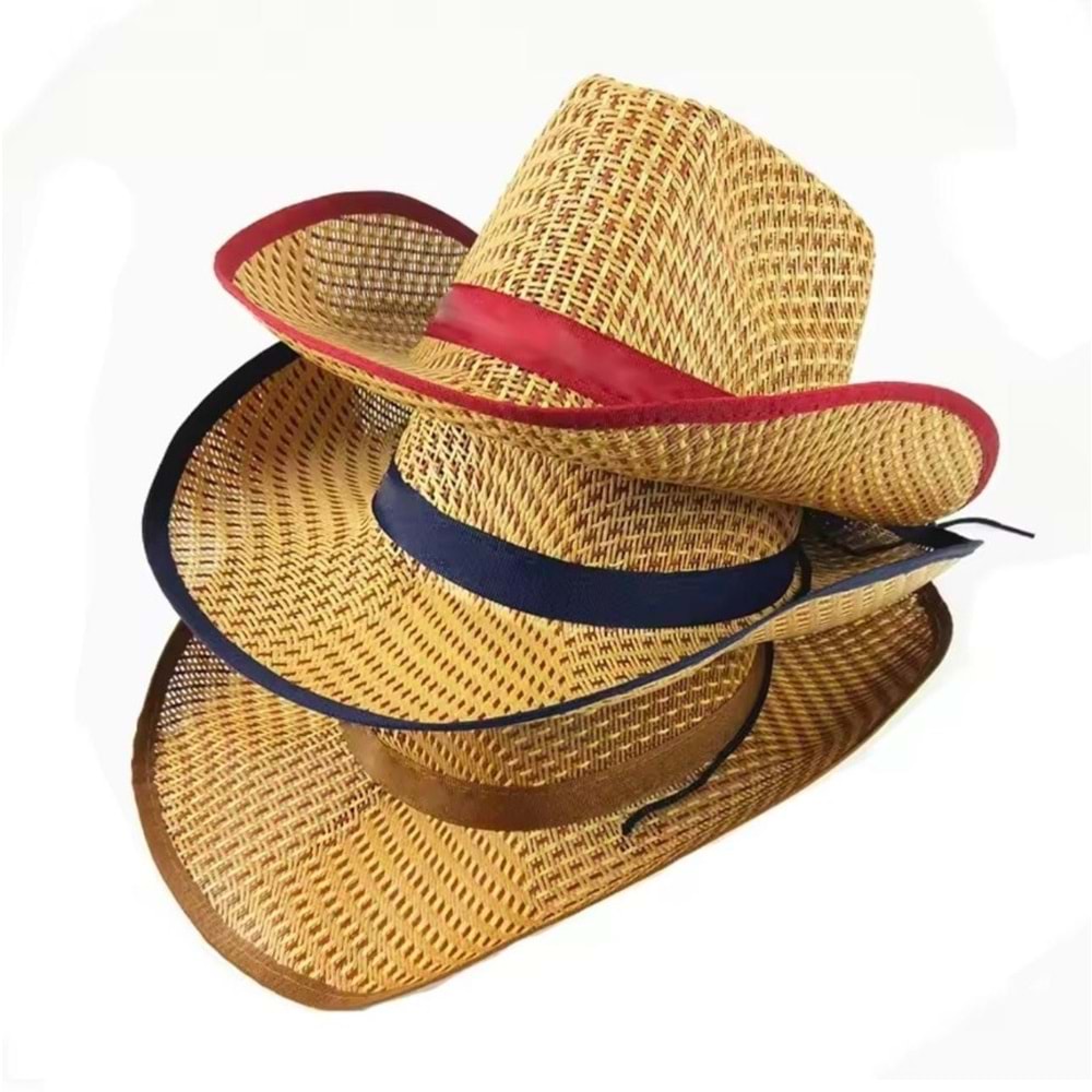 HERTEX NO1 PLASTİK HASIR FÖTR ŞAPKA*100*600