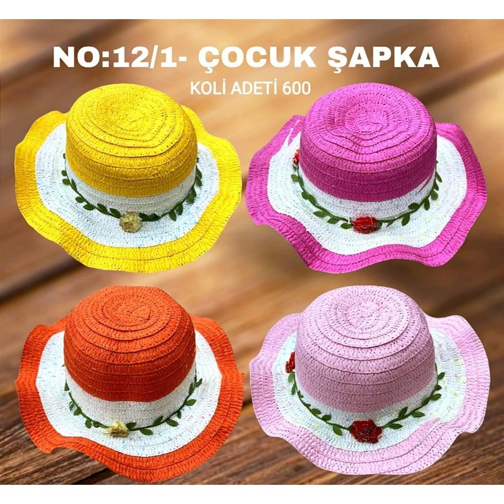 HERTEX NO12/1 HASIR ÇOCUK FÖTR ŞAPKA*100*600