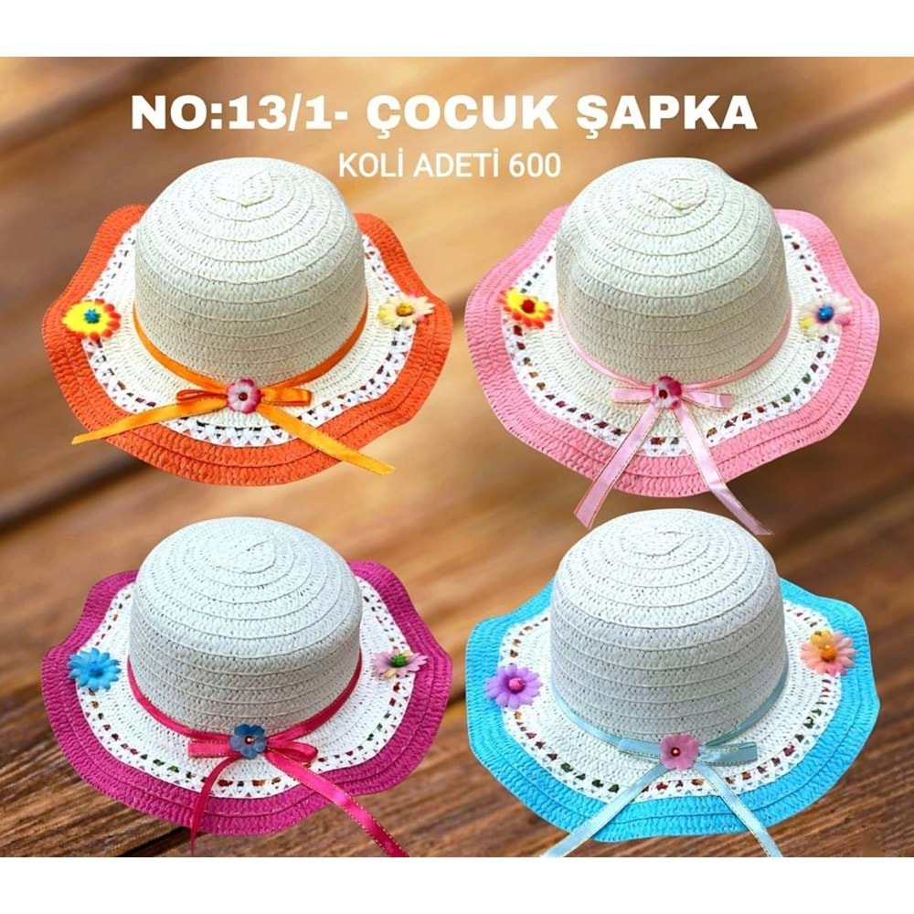 HERTEX NO13/1 HASIR ÇOCUK FÖTR ŞAPKA*100*600