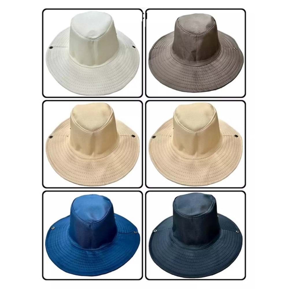 HERTEX NO18 SADE SAFARİ FÖTR ŞAPKA*100*600