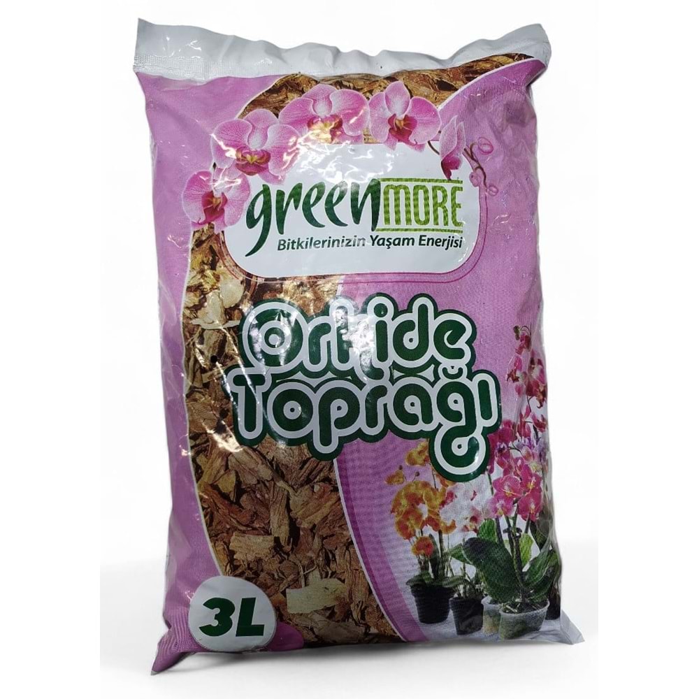GREEN MORE ORKİDE ÇİÇEK TOPRAK 3LT*15