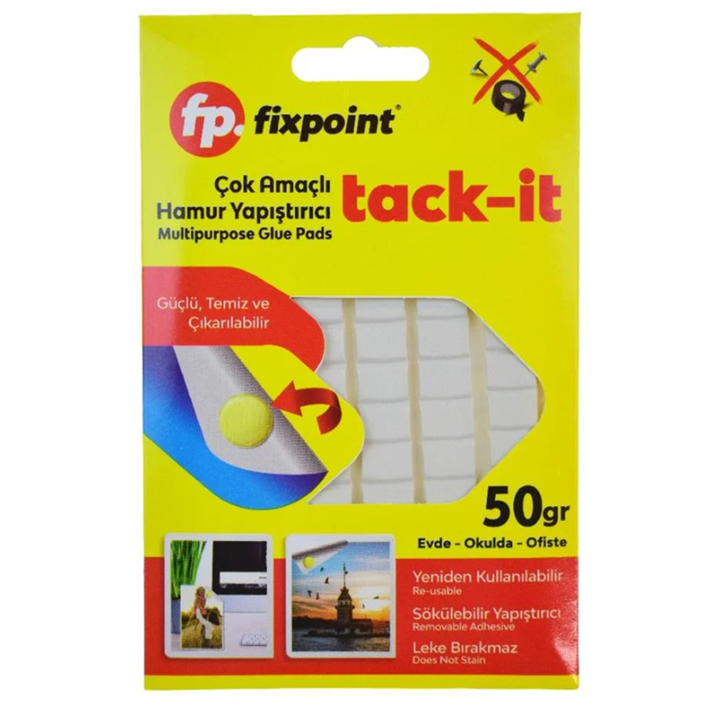 FİXPOİNT P2855 TACK-IT HAMUR YAPIŞTIRICI 50GR*12