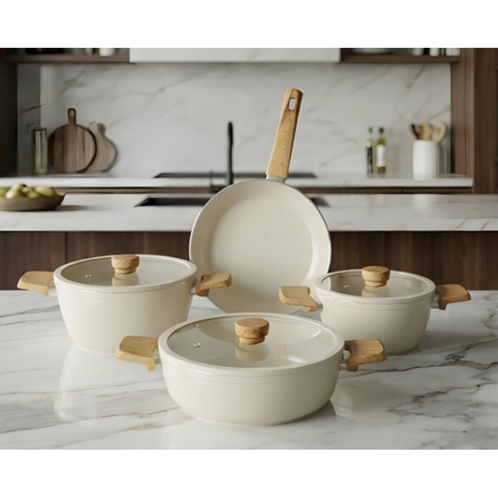 VİVALDİ NC247 NEO CERAMİC DİAMOND TENCERE SET 7PRÇ