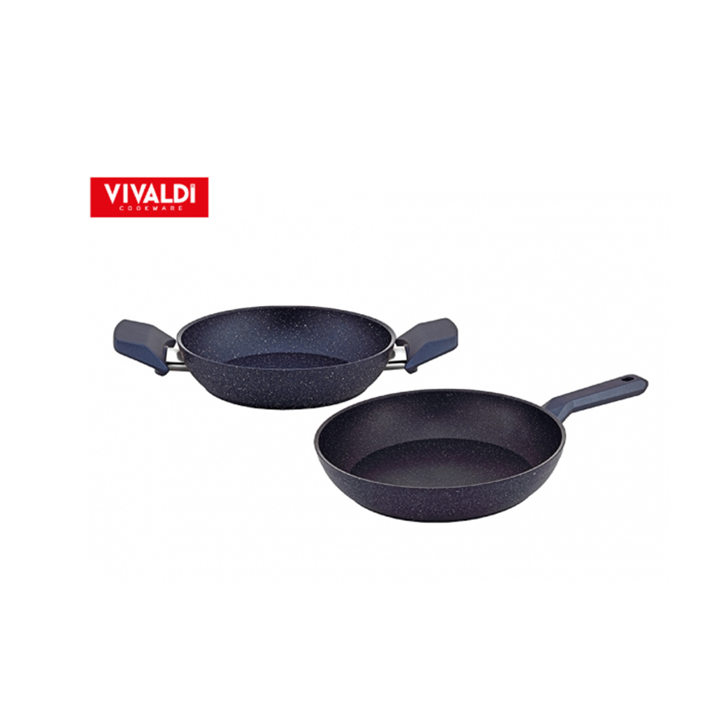 VİVALDİ E422 ECO GRANİT 20CM SAHAN+26CM TAVA SET