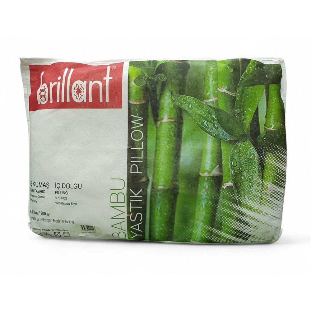 BRİLLANT BAMBU YASTIK 800GR 50X70 ÇANTALI *25