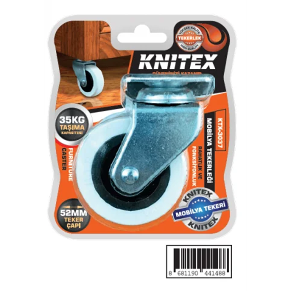 KTX3037 KINETEX 50*20 GRİ TABLALI TEKER*320
