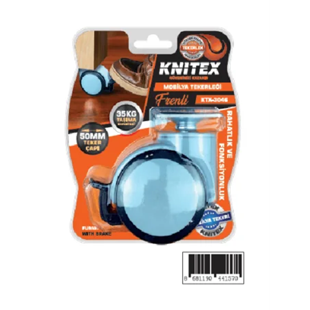 KTX3046 KINETEX 50'LİK TABLALI FRENLİ TEKER*192