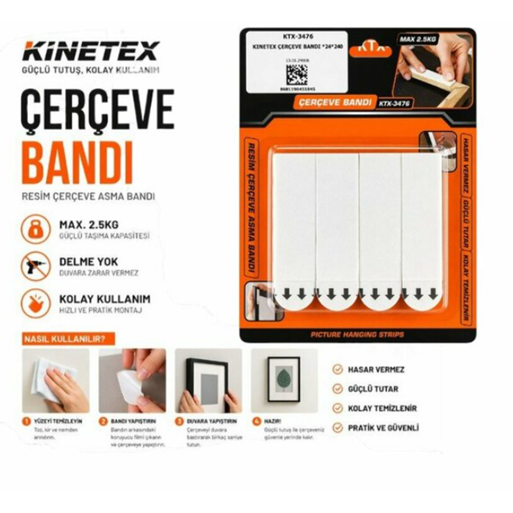 KTX3476 KINETEX ÇERÇEVE BANT 46144 KG*240