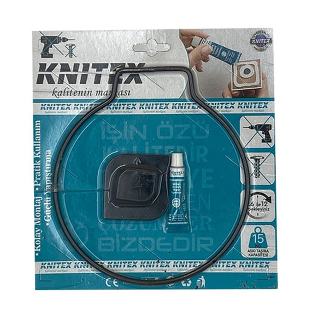 KTX2920 KINETEX SİYAH LÜX YUVRLAK HAVLULK VKM*72